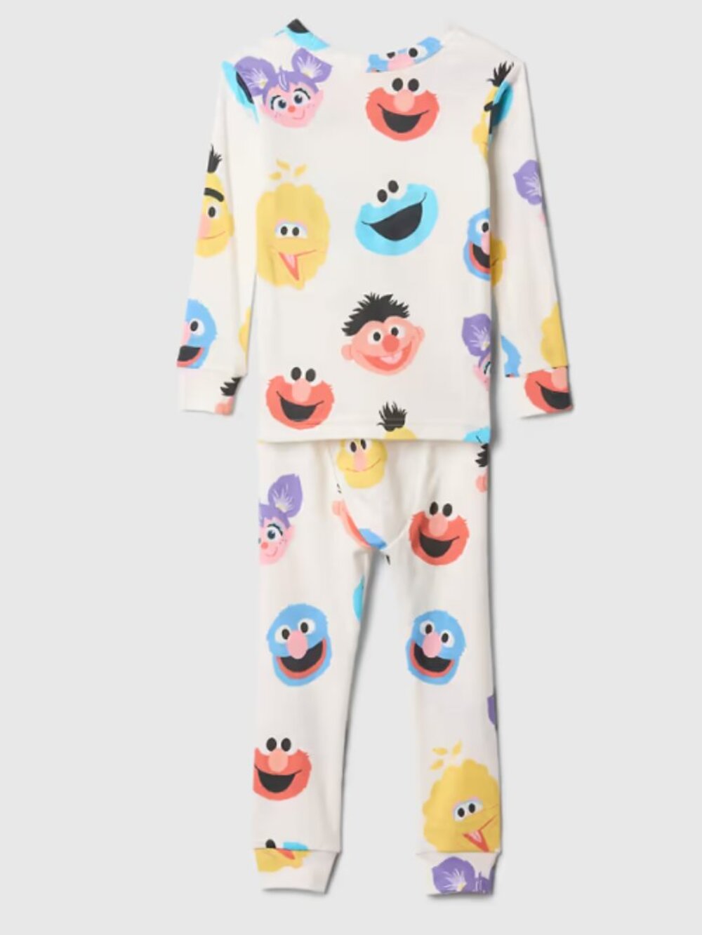 TODDLER SESAME STREET ORGANIC BRUSHED COTTON PJ SET
